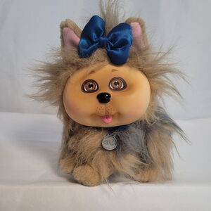 VTG 1996 Cabbage Patch Kids  Adopt N Luv Plush Puppy Yorkie Toy
